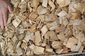 Wood chippings - approx 30cm x 30xm bags